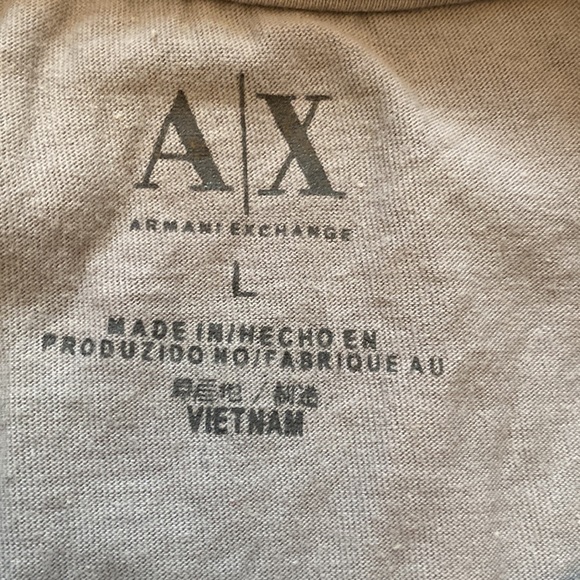 Mens Armani Exchange Tee sz L - Picture 3 of 3